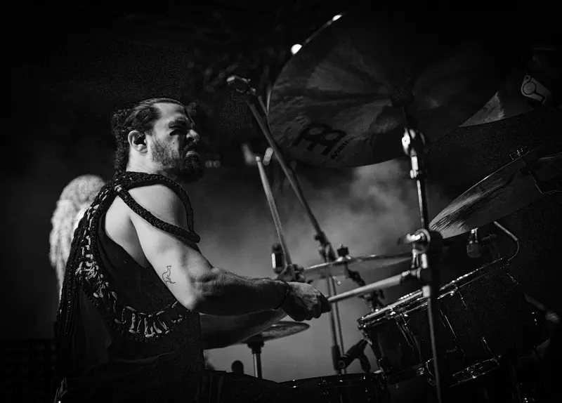 Giannis Rannis Drums (B&W)